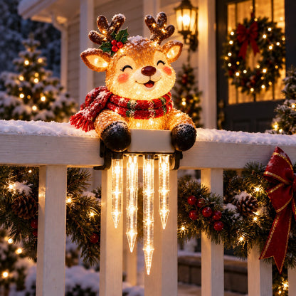 🎄Christmas Character Railing Lights😍