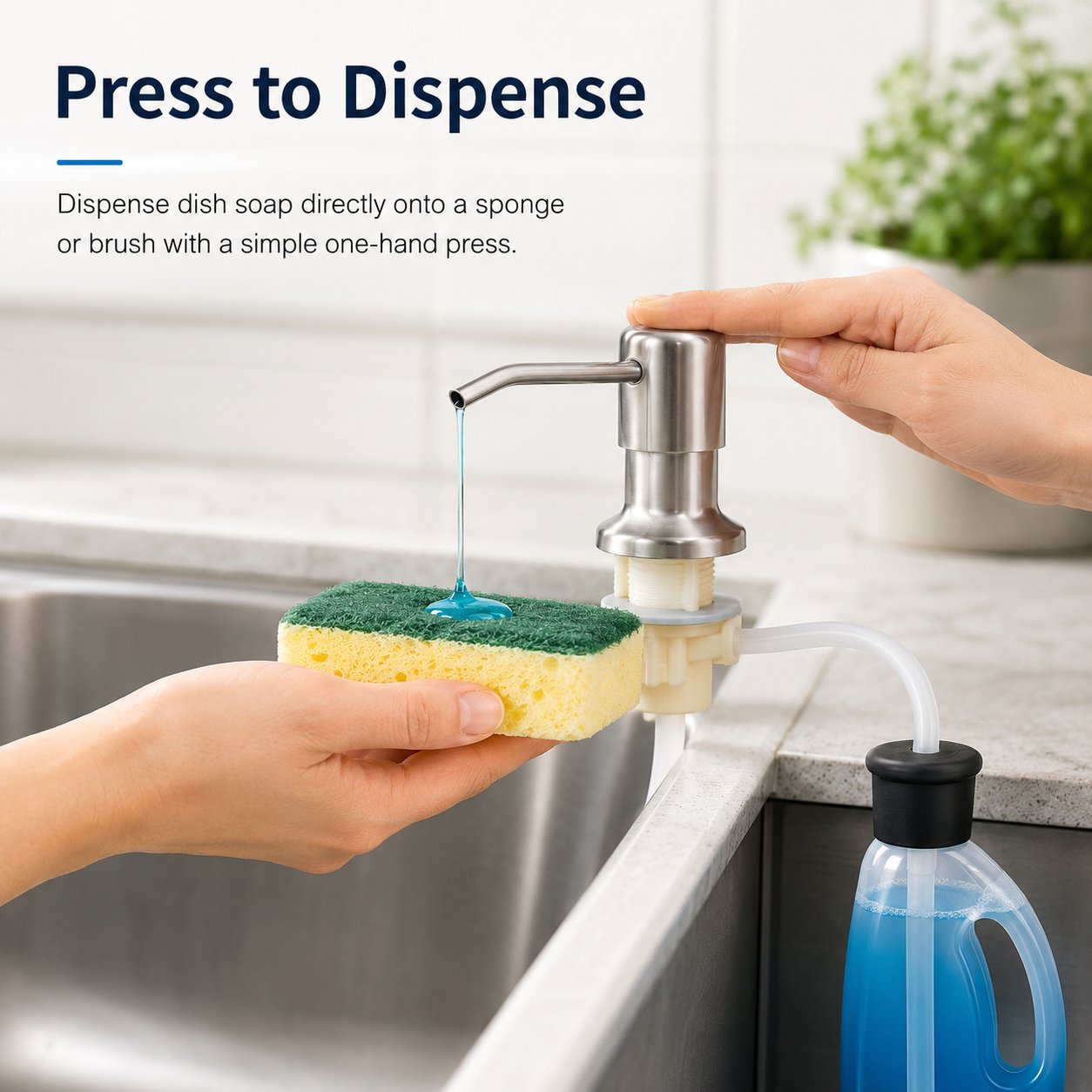 🔥Last Day 50% OFF - Kitchen Sink Soap Dispensers✨