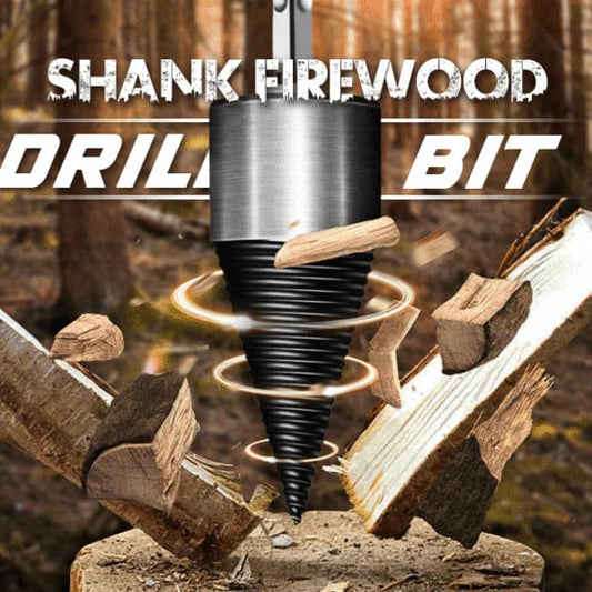 🔥LAST DAY 49% OFF🛠️⚡The Professional Upgrade for Firewood Prep. Durable Drill Set Makes Quick Work of Logs.