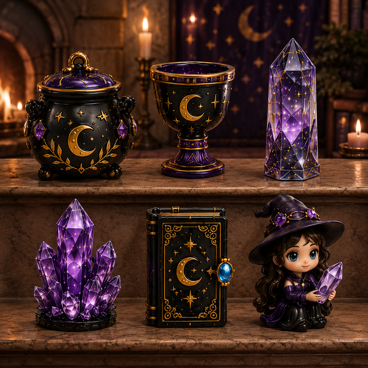 Crystal Witch Advent Calendar 2026 – 24 Magical Miniature Surprises
