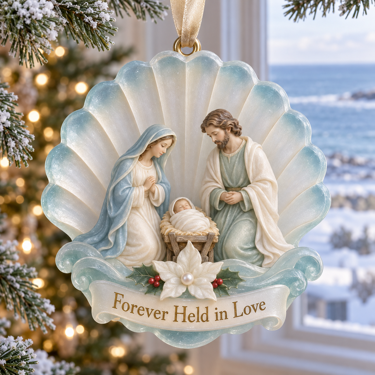 Coastal Holy Night: The Birth of Love | Nativity by the Sea