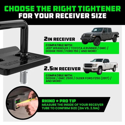 🔥LAST DAY 50% OFF - 🚗🛠️Anti-Rattle Hitch Tightener & Stabilizer