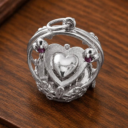 ❤️‍🔥⚙️Heartbeat mechanical pendant - ✨Heart Design × Mechanical Aesthetic