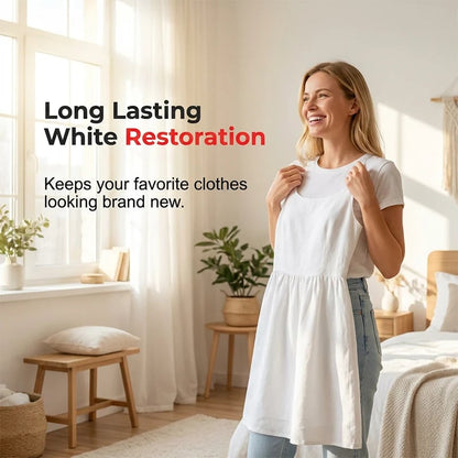 📍 Deep Cleaning Laundry Whitening Sheets ✨🧺 Powerful Stain Remover Brightening Fabric Laundry Cleaning Sheets