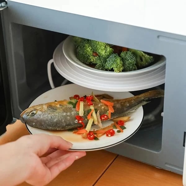 📢📢49% OFF !! ⏰Microwave Folding Tray
