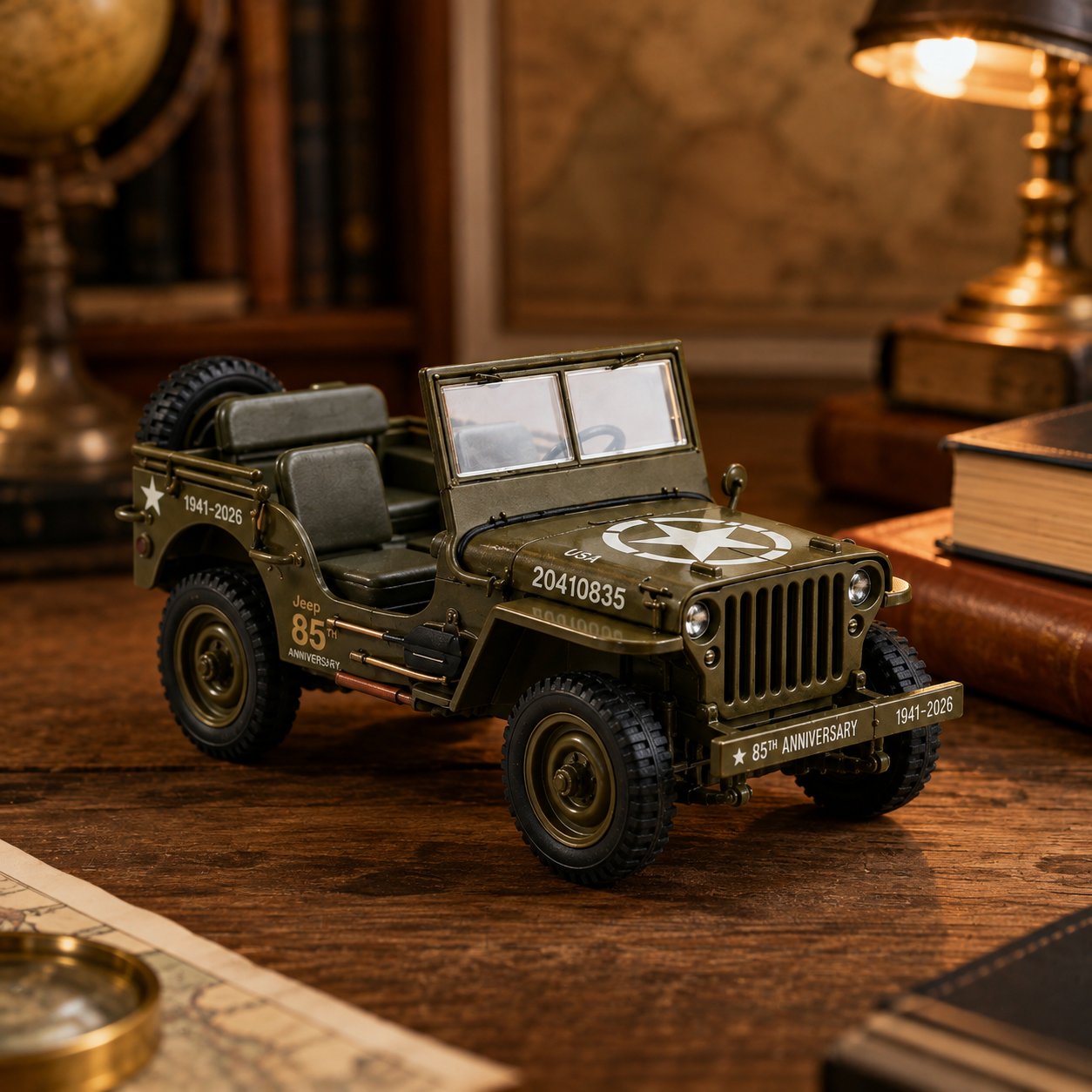 🗺️Classic Vintage Off‐Road Replica | A Treasured Keepsake For Every Car Lover