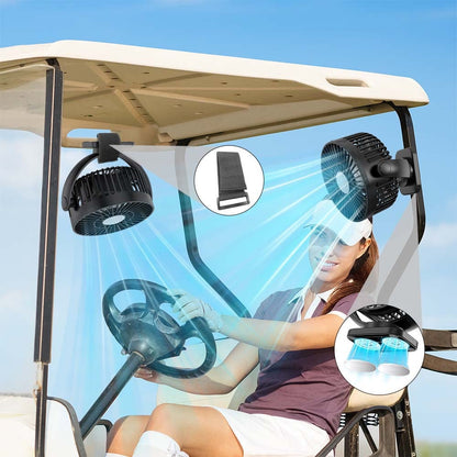 💥🏆Magnetic Golf Cart Fan