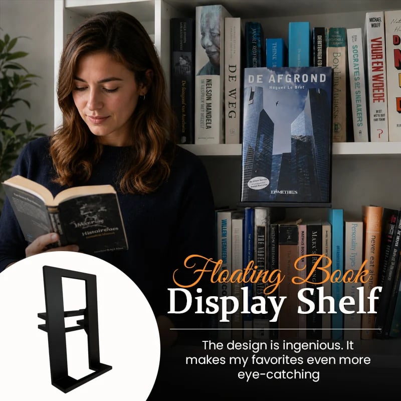 Invisible Floating Bookshelf Holder