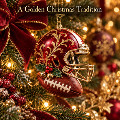 2026 Touchdown Christmas Ornaments – 8 Unique Football Helmet Designs for Football Fans & Holiday Traditions
