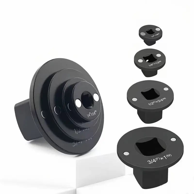 Low Profile Impact Socket Adapter Set (4-Piece)
