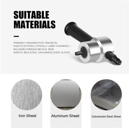 🔩 Double Head Metal Sheet Nibbler Cutter