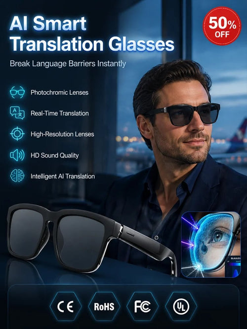 PulseAI Smart Audio Shades 🕶️🎧