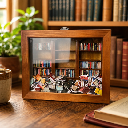 🎁LAST DAY 49% OFF -📕Anxiety Bookshelf | Shake Away Your Anxiety