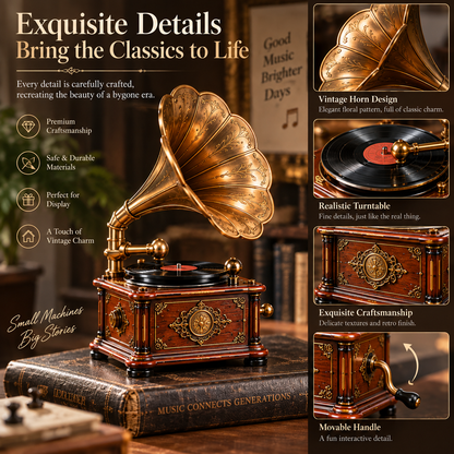 24 Days of Vintage Phonographs — A Journey Through the Golden Age of Sound 🎵
