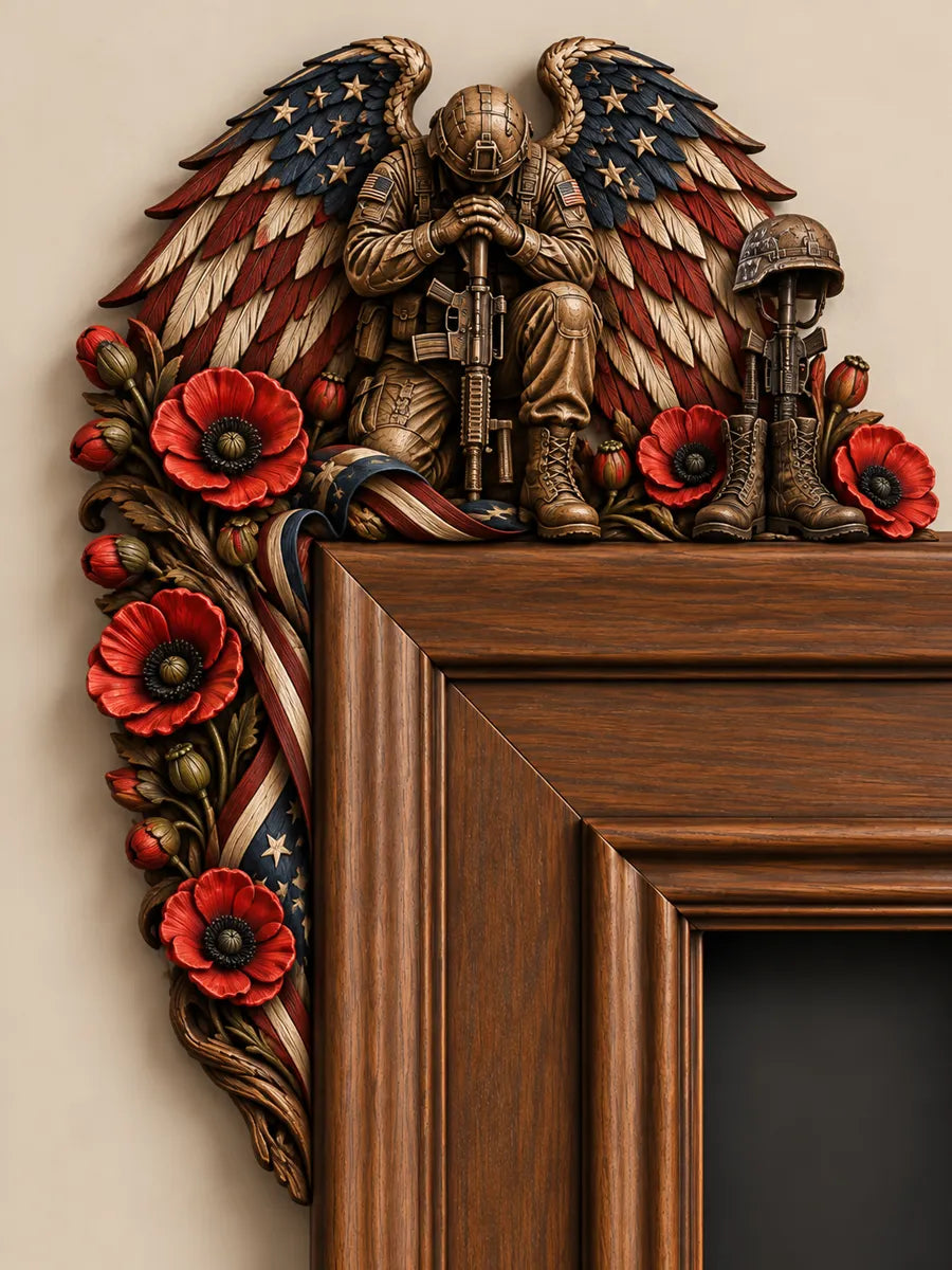 Patriotic American Flag detail