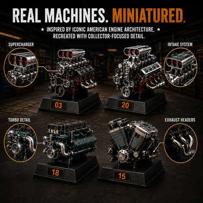 24 Days of Horsepower – American Engine Legends Advent Calendar