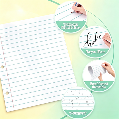 📝 Giant Magnetic Dry Erase Drawing Pad – Large Reusable Whiteboard for Classroom, Homeschool & Creative Learning Activities