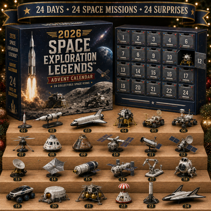 2026 Space Exploration Legends Advent Calendar – 24 Collectible Surprises