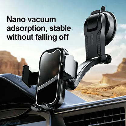 🚗 Adjustable Car Phone Mount – Suction Cup Holder for Dashboard & Windshield