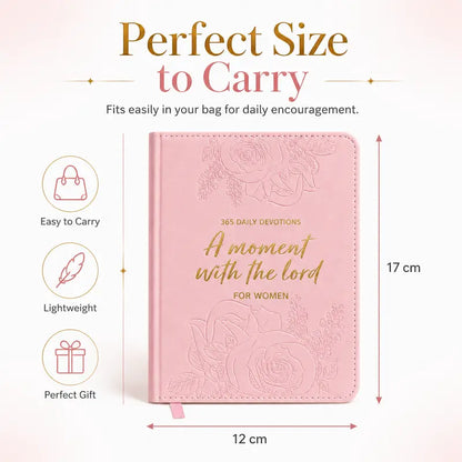 365 Daily Devotional Journal for Women 🤍 | A Moment With God Every Day