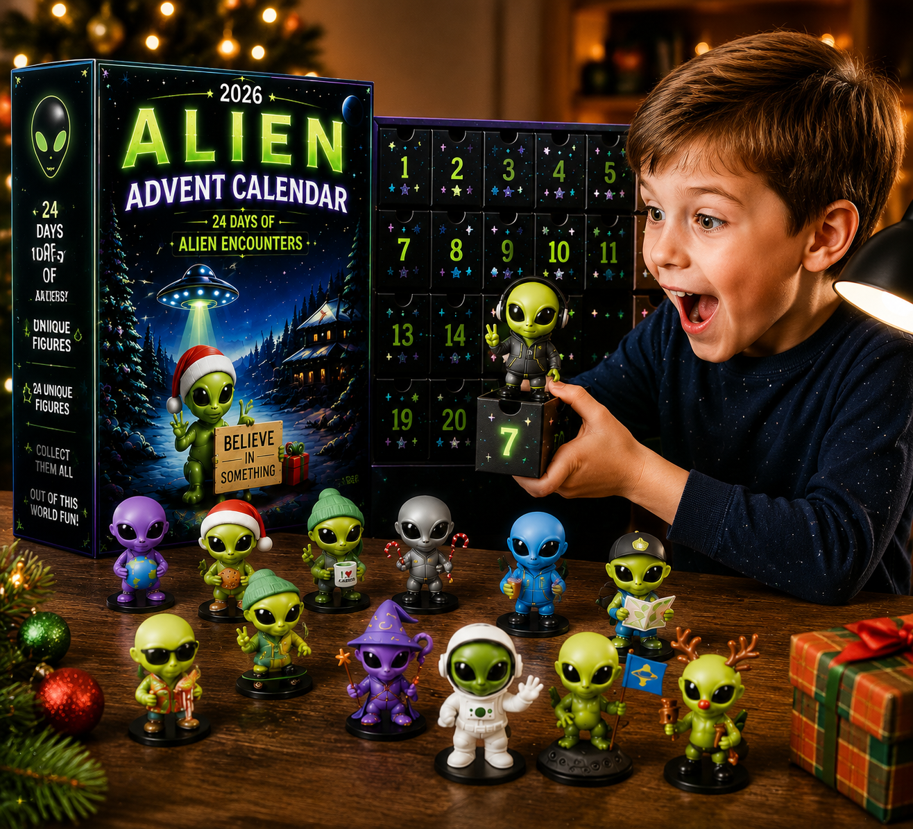 👽 24 Days Of Alien Surprises Begin Here!