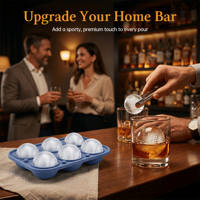 Baseball Ice Ball Mold