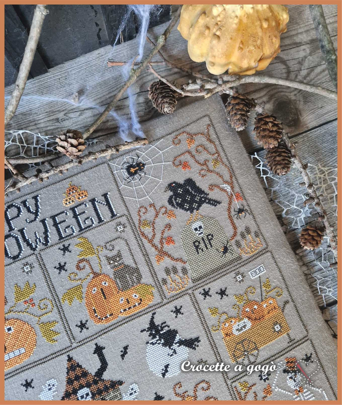 Happy Halloween Cross-Stitch Kit