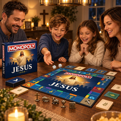 ✝️ Play Through the Life of Jesus – Faith Family Board Game