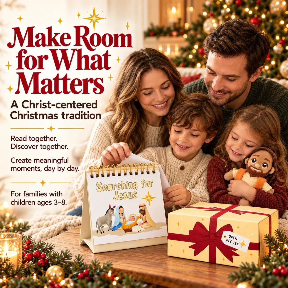 ✝️Searching for Jesus Advent Set | A Faith-Filled Christmas Countdown🎁