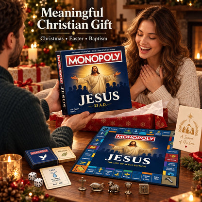 ✝️ Play Through the Life of Jesus – Faith Family Board Game
