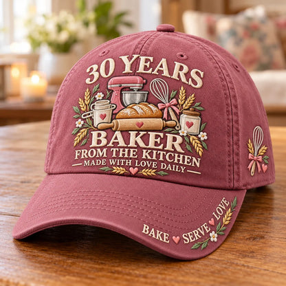 🎉 30-Year Career Milestone Baseball Caps | Celebrate a Lifetime of Dedication