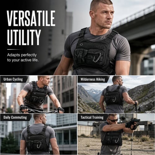 🔥 Last Day 57% OFF - 🎒 Tactical Gear on Your Chest – Quick Access, Zero Bounce, Full Freedom! ⚡