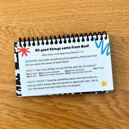 ✝️Grow on the Go Bible Conversation Cards – 32-Card Family Scripture Set