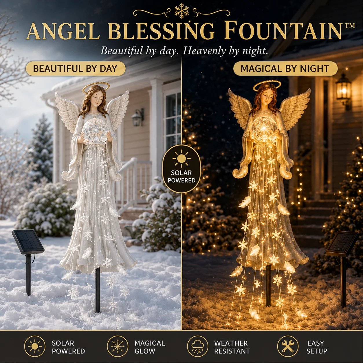 🔥Buy 2 Get 20% OFF🔥✨ Solar Angel Remembrance Garden Light👼