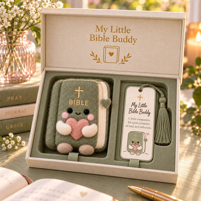 ⏳ Last Day 49% OFF – ✝️ Faith-Inspired Felt Keepsake Gift Set | 6 Meaningful Designs with Matching Message Card & Gift Box 🎁