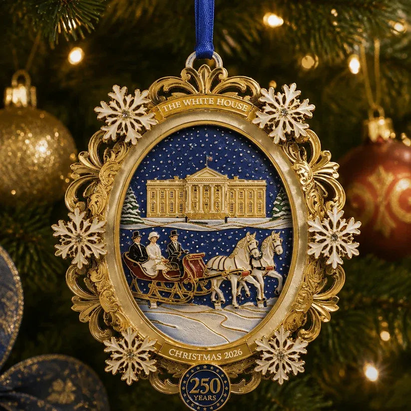 2026 White House Christmas 250th Anniversary Ornament