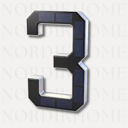 NordikHomeTM Solar House Number Lights