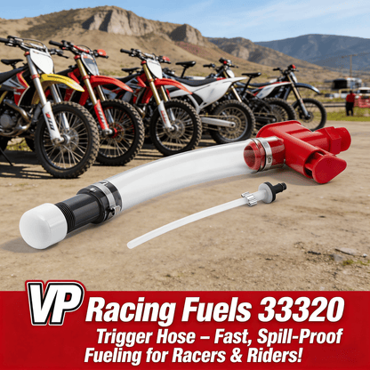 VP Racing Fuels 33320 Trigger Hose – Fast, Spill-Proof Fueling for Racers & Riders!
