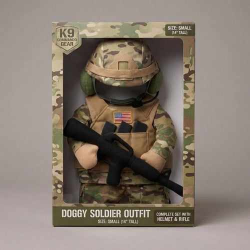 🔥 Limited-Time 49% OFF✨Pet Tactical Soldier Uniform