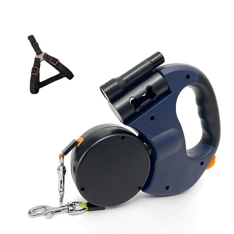 2-in-1 Multifunctional Retractable Dog Walker