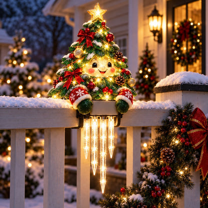 🎄Christmas Character Railing Lights😍