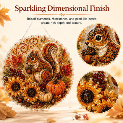 Autumn Diamond Painting Hanging Ornament