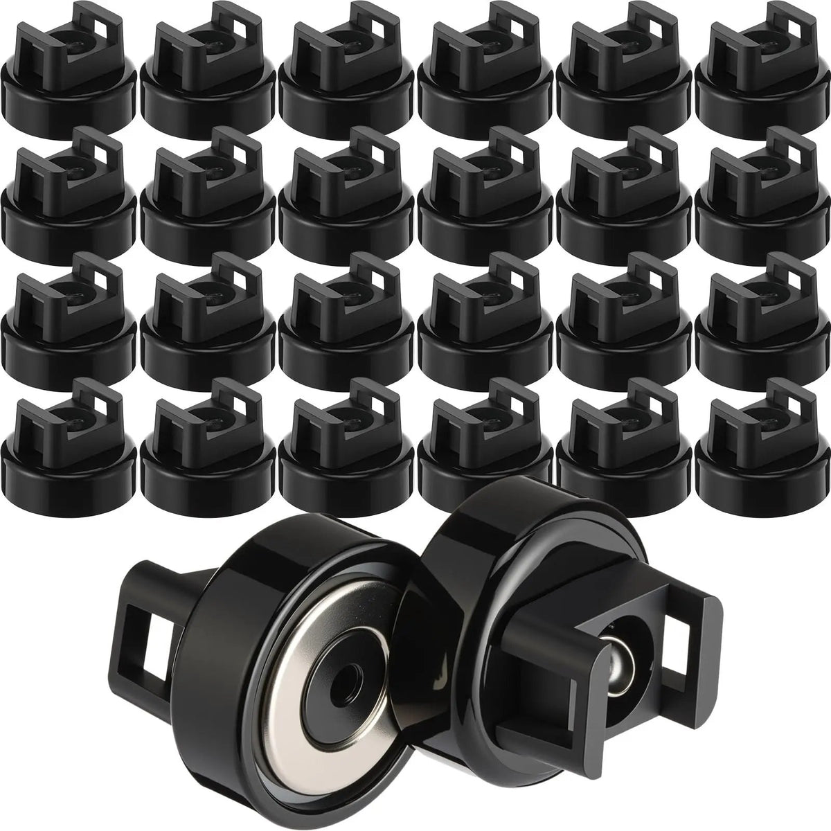 Magnetic Cable Tie Mounts – No-Drill Cable Organizer for Desk, Garage & RV