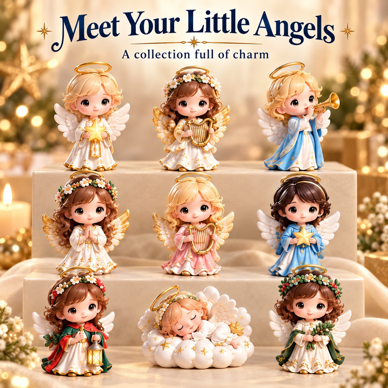 🔥Last Day 49% OFF🎁24 Days of Angels Advent Calendar