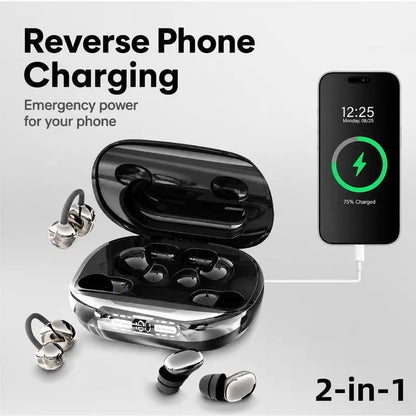 ⚡Limited Time Offer: Save 40% OFF🔥3-in-1 Ultra-Versatile Wireless Earbuds with Power Bank Case