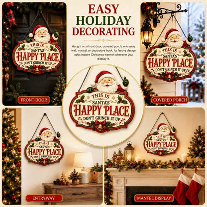 ⏳ Last Day 49% OFF – 🎄Christmas Character Wooden Hanging Sign Collection | 8 Festive Designs in 7.9 or 11.8 in with Vintage-Inspired Artwork, Layered Holiday Details & Hanging Design ✨