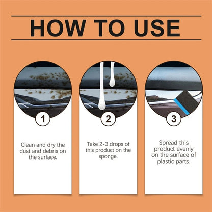 🎉Auto Plastic Restorer Kit