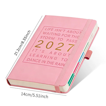 📅 49% OFF NOW! 📓 2027 Calendar Notebook – A5, one day per sheet, date-marked – Ideal for daily logs & future reference ✨