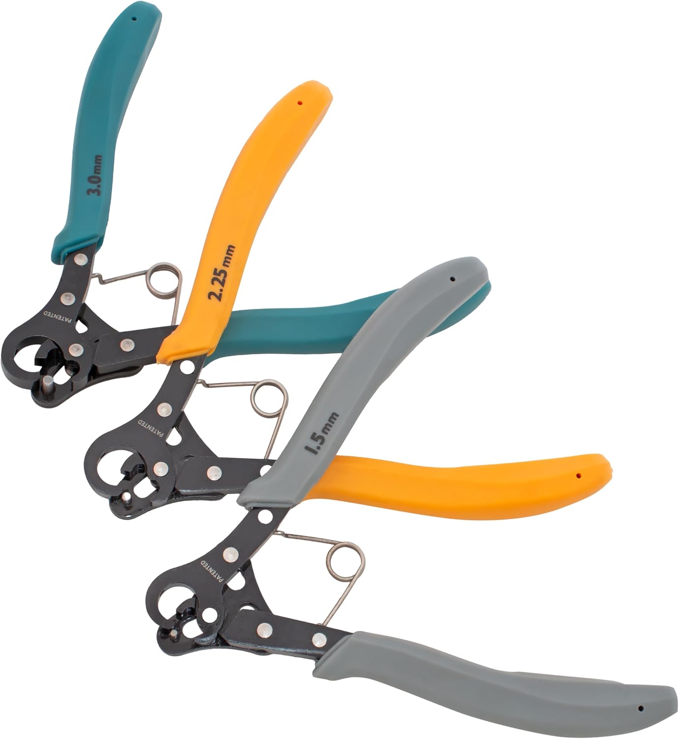 ✨ 3 Pack One Step Wire Looper Pliers | 1.5/2.25/3mm Jewelry Making Loop Forming Tools