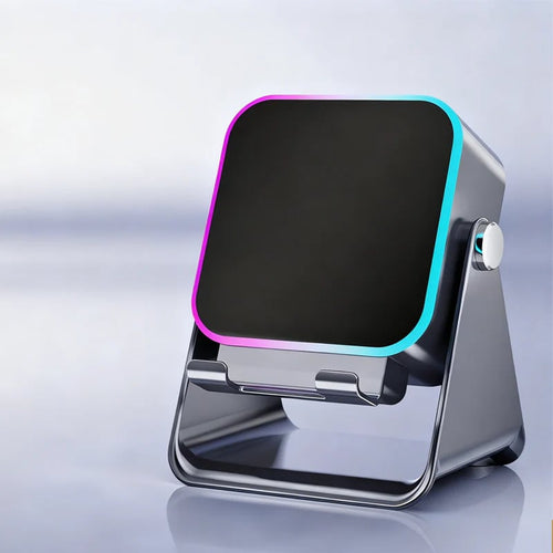 🎶📱 5-in-1 Wireless Induction Speaker & Adjustable Phone Stand